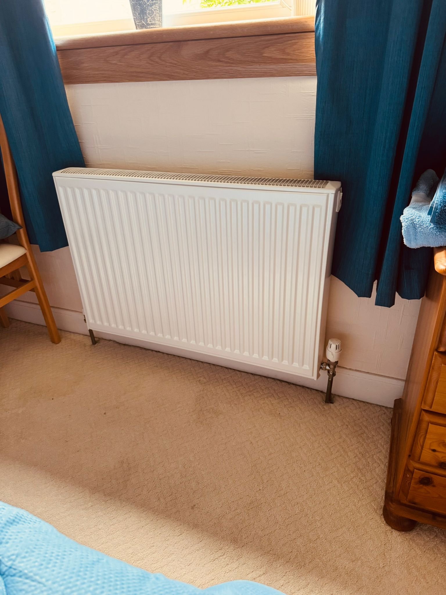 After central heating upgrade Dundee