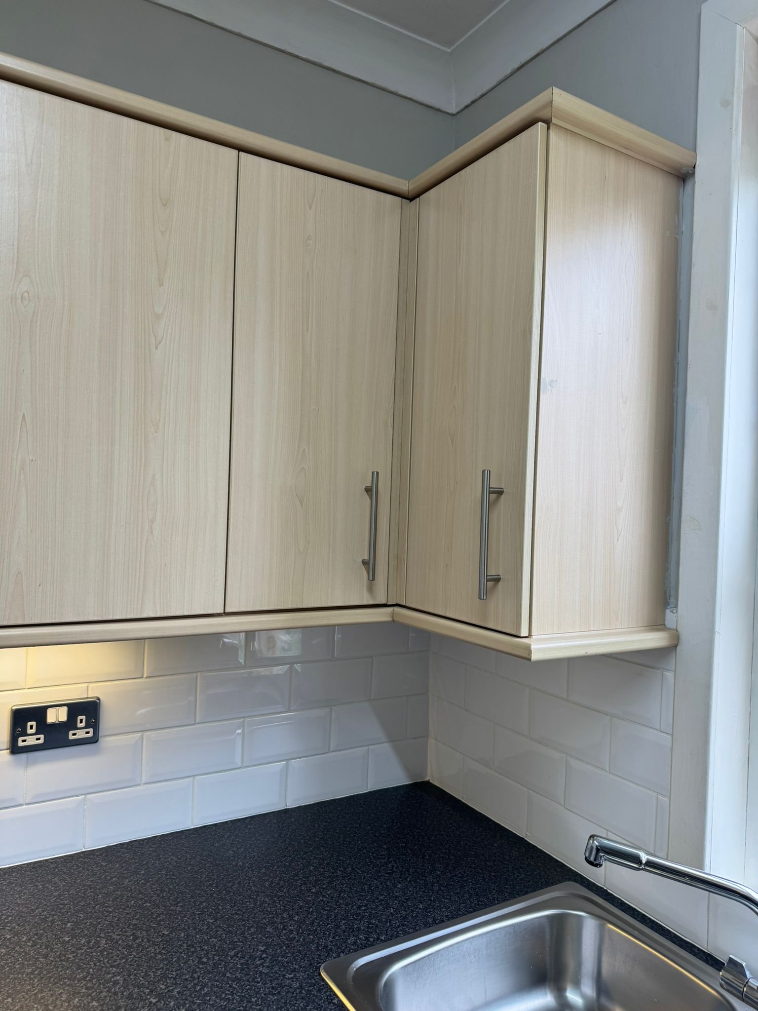 Kitchen unit before removal