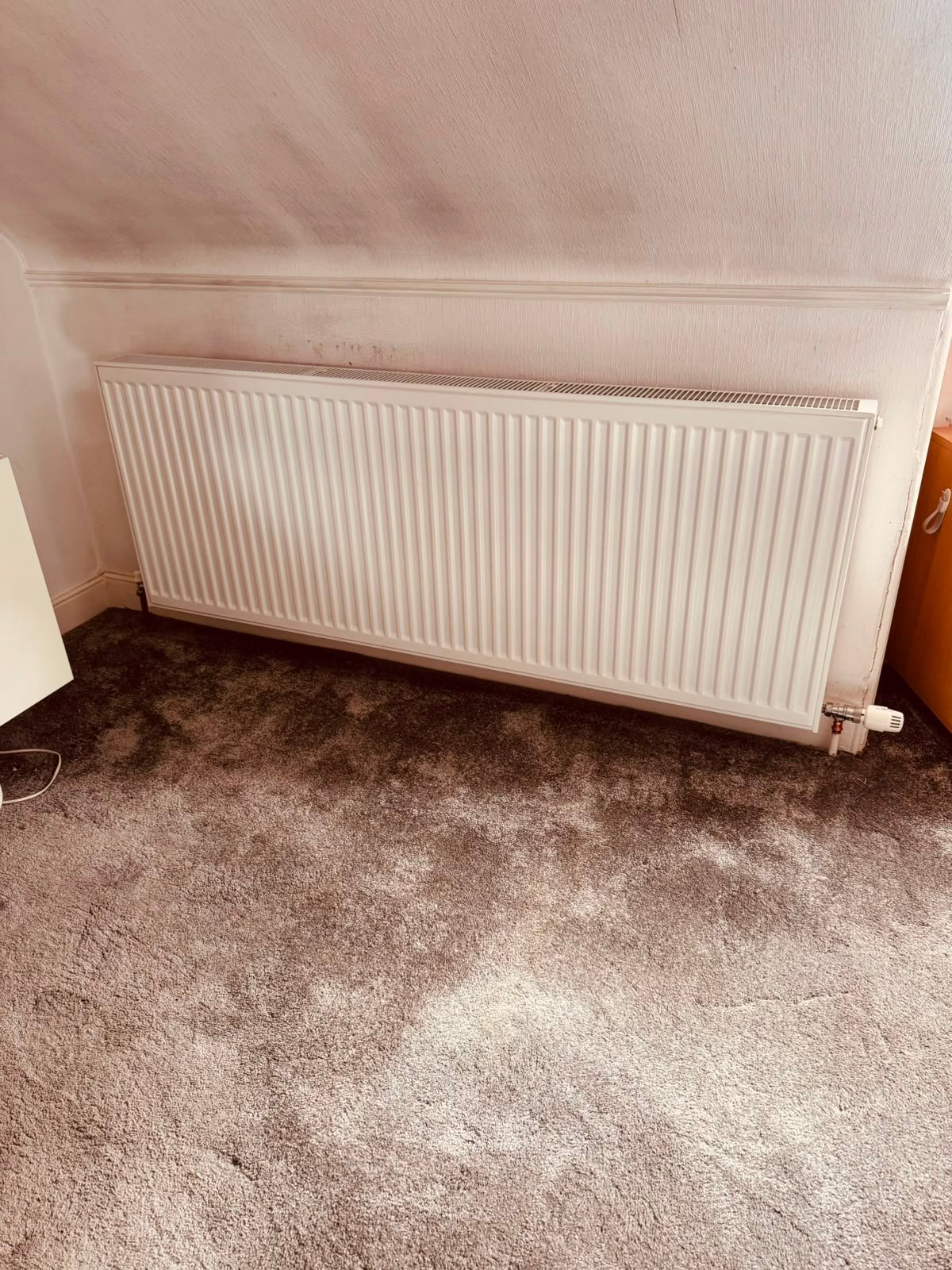 Large new Stelrad Halcyon radiator after replacement