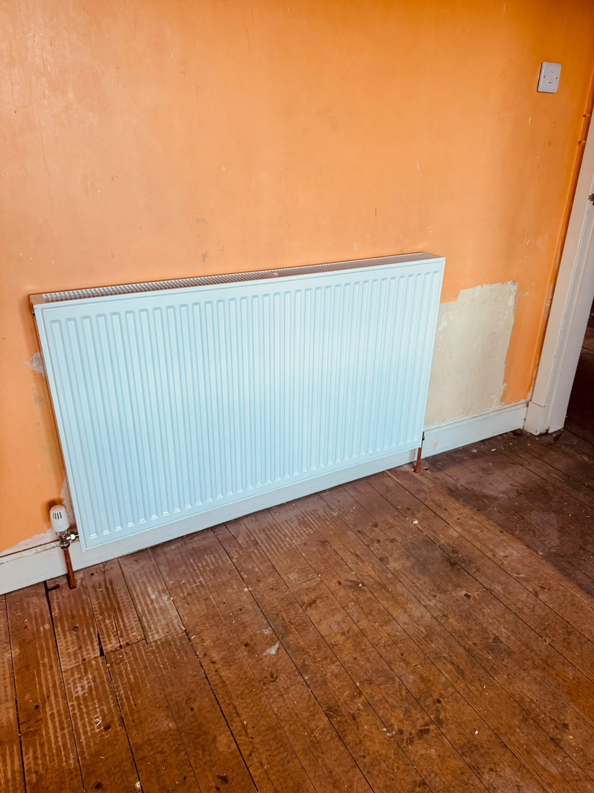 Completed radiator upgrade