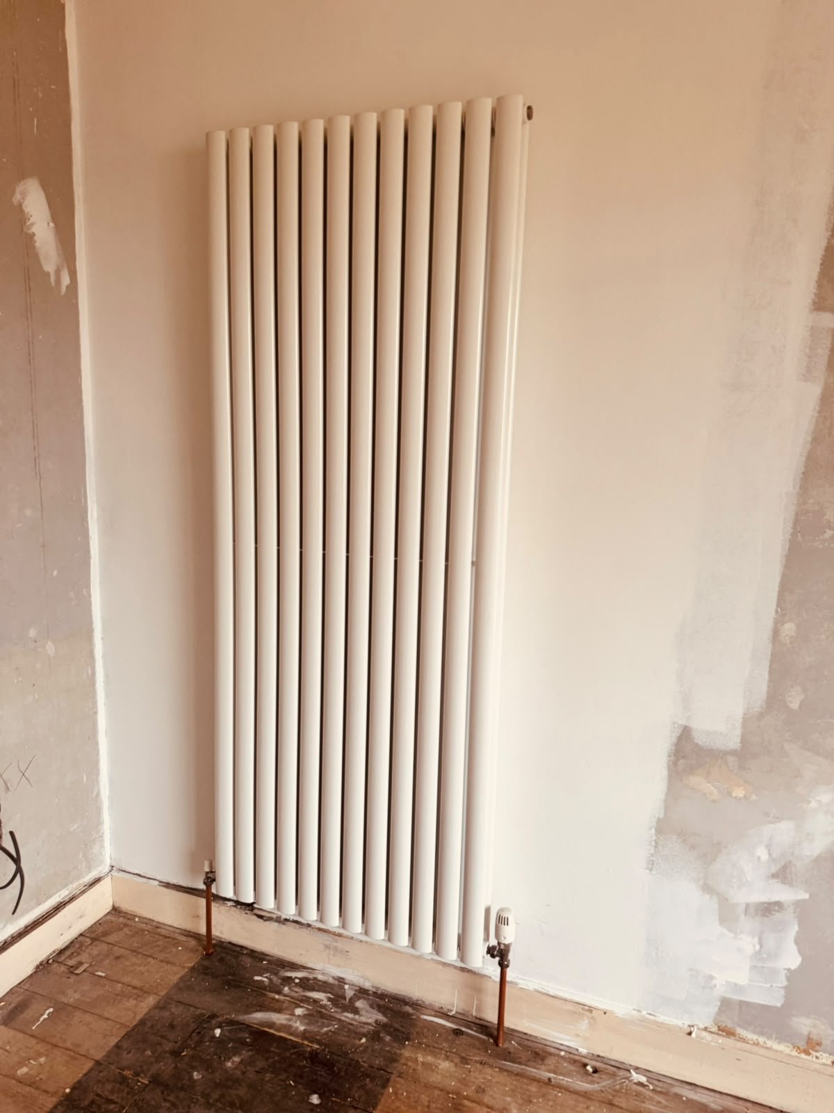 Completed new radiator installation